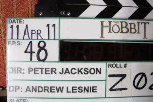 Claqueta de El Hobbit