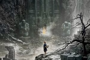 Primer poster en español de La Desolación de Smaug