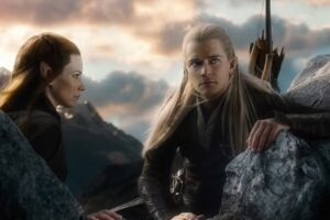 Tauriel y Legolas meditan