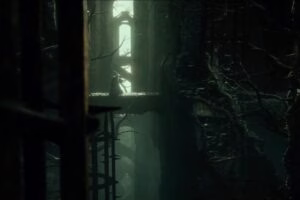 Gandalf en la fortaleza de Dol Guldur