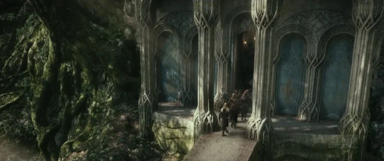 Las puertas del palacio de Thranduil