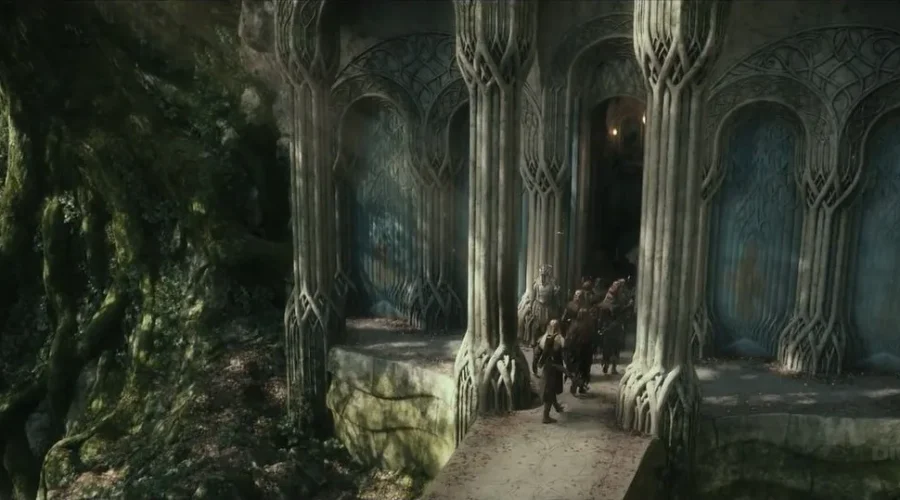 17-08-2941 Los Elfos del Reino del Bosque capturan al resto de los Enanos y los llevan al palacio de Thranduil