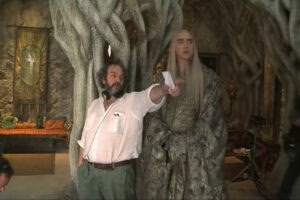 Peter Jackson y Lee Pace