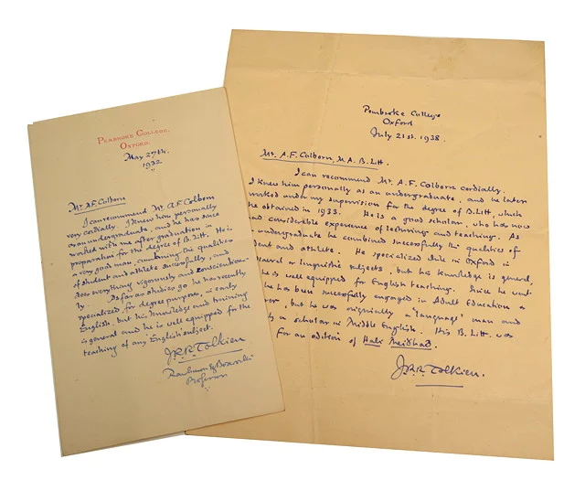 Carta a A.F. Colborn (27 de mayo de 1932)