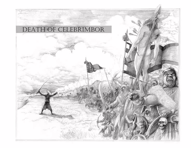 Abe Papakhian - La muerte de Celebrimbor