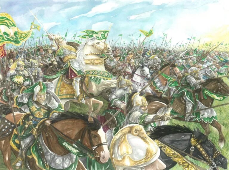 La cabalgata de los Rohirrim