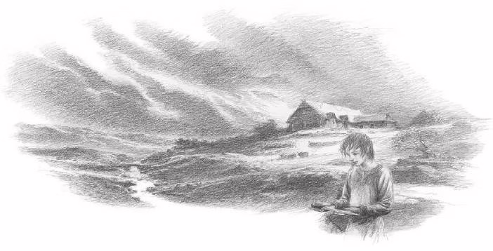 La infancia de Túrin, por Alan Lee