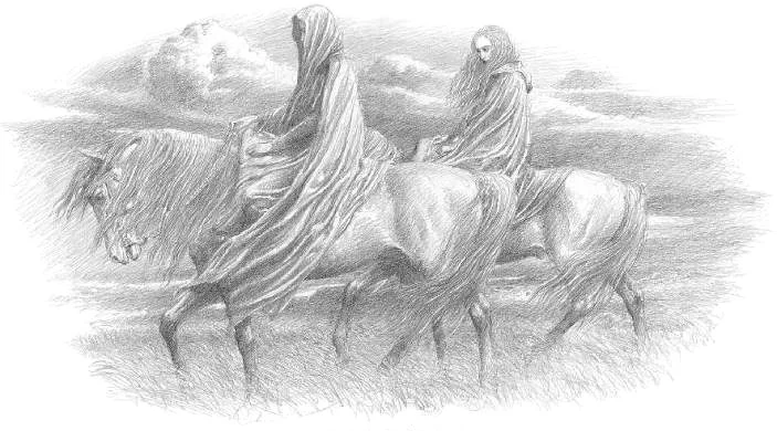 El viaje de Morwen y Niënor a Nargothrond