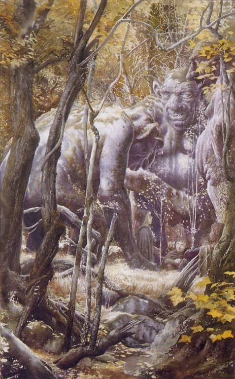 Alan Lee - The Stone-trolls