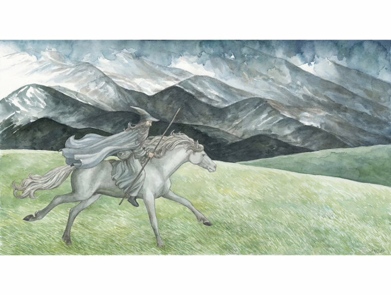 Anke Eißmann - Gandalf and Shadowfax