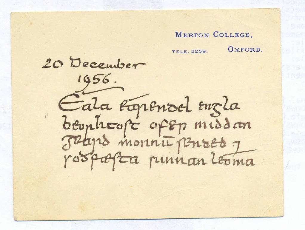 Carta a Deirdre Levinson (20 de diciembre de 1956)