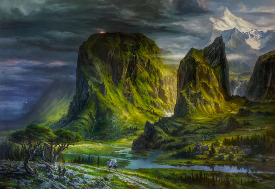 Las balizas de alarma de Gondor