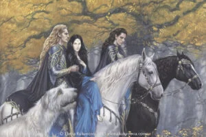 Elena Kukanova - Celegorm and Curufin finds Luthien