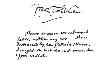 Carta a Hans-Jörg Modlmayr (7 de diciembre de 1967)
