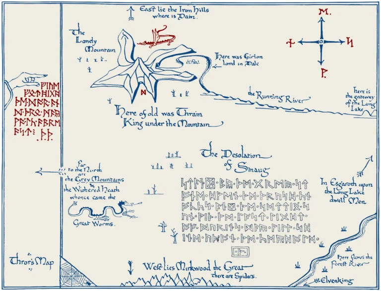 El mapa de Thrór