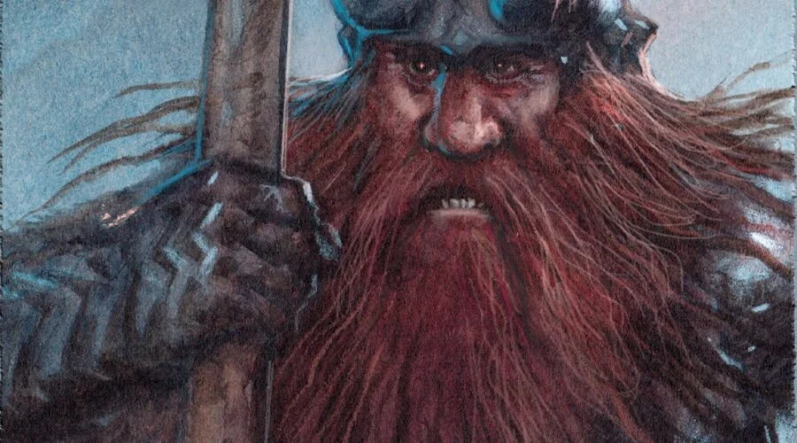 25-10-2941 Dáin Pie de Hierro recibe la petición de ayuda de Thorin