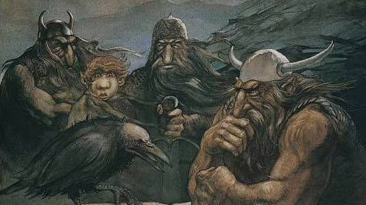 11-11-2941 Los cuervos informan a Thorin de que Dáin está a dos días de Valle