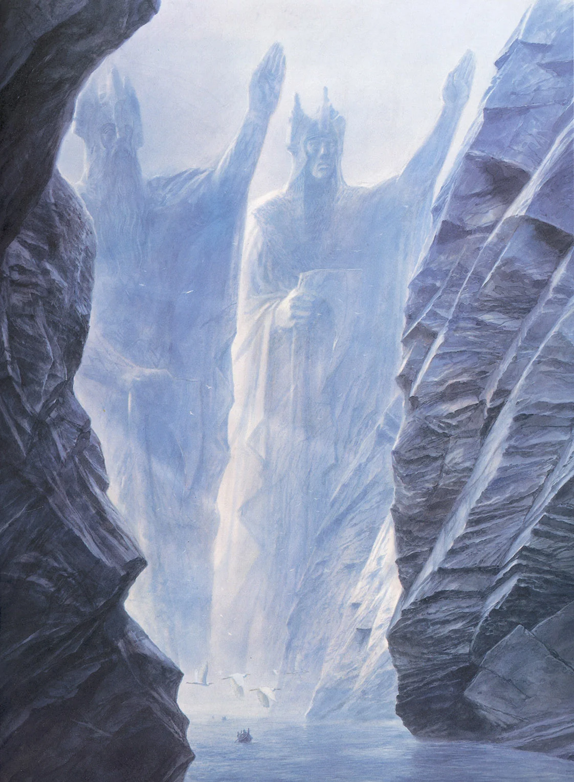 El Argonath, de John Howe