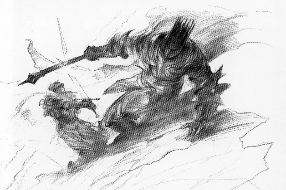 «La ruptura de Narsil», de John Howe