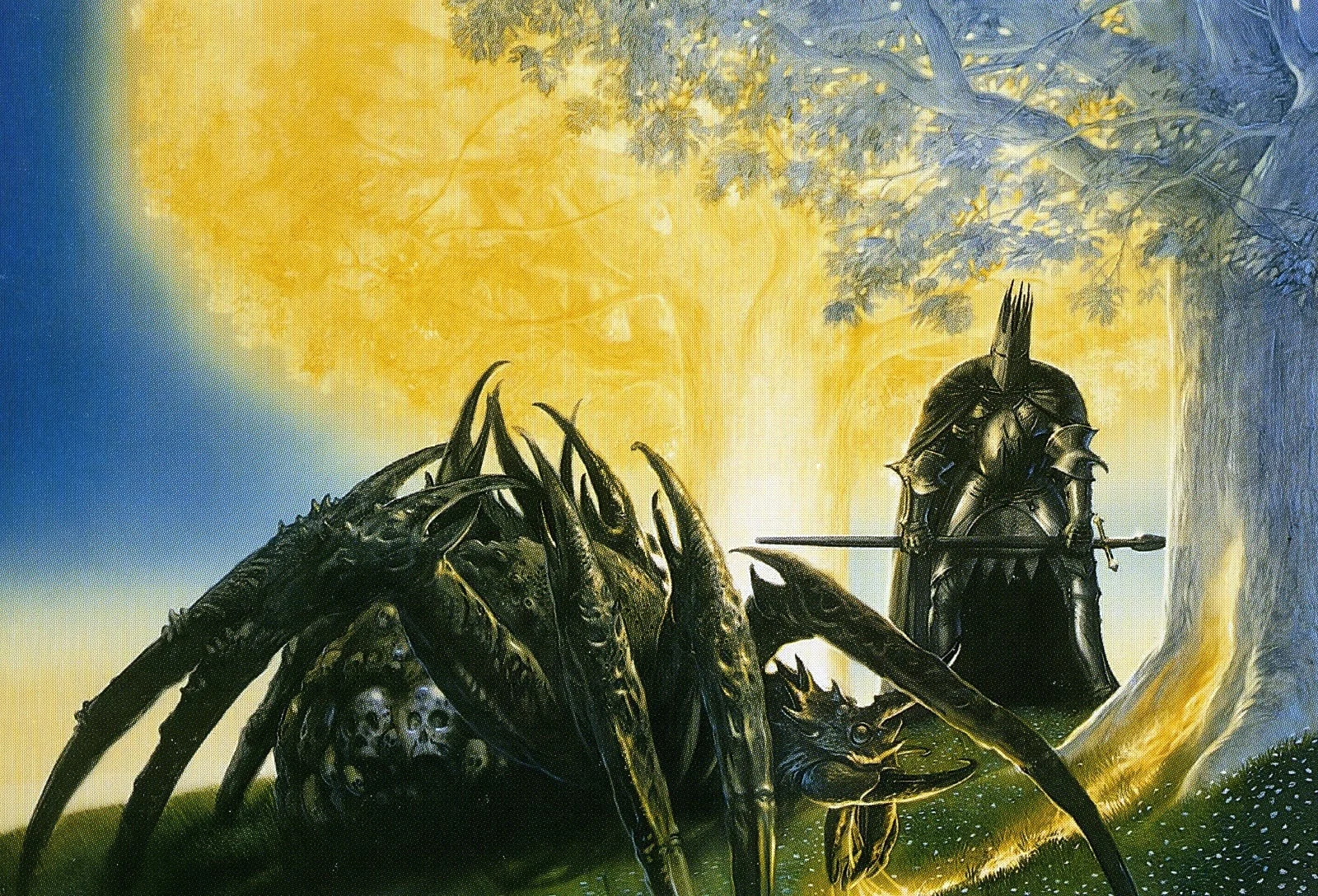 «La muerte de los árboles», de John Howe.