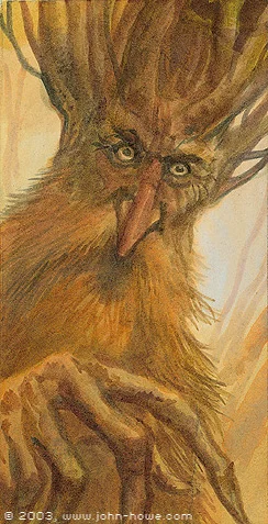 John Howe - Treebeard 01