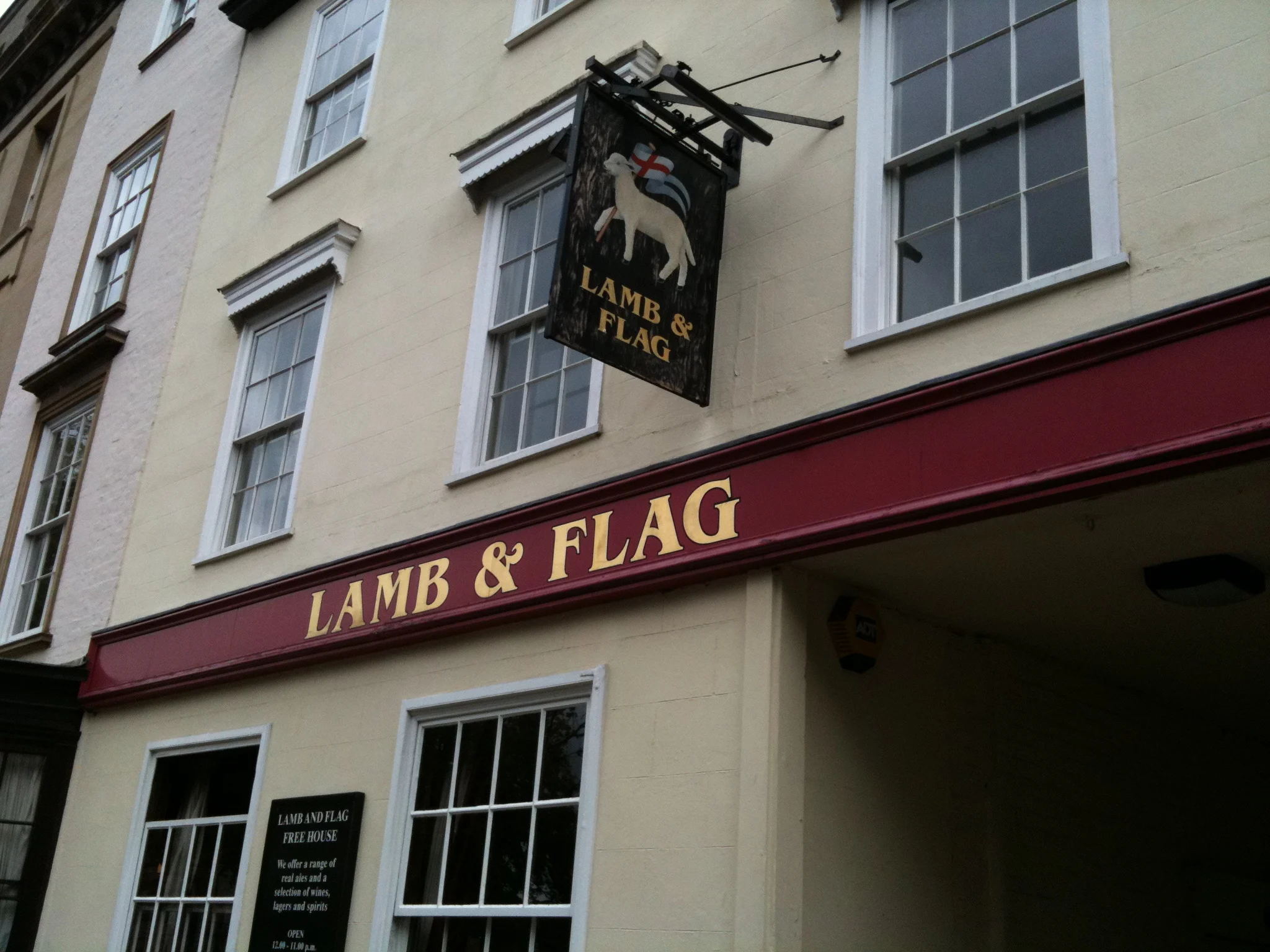 Lamb and Flag