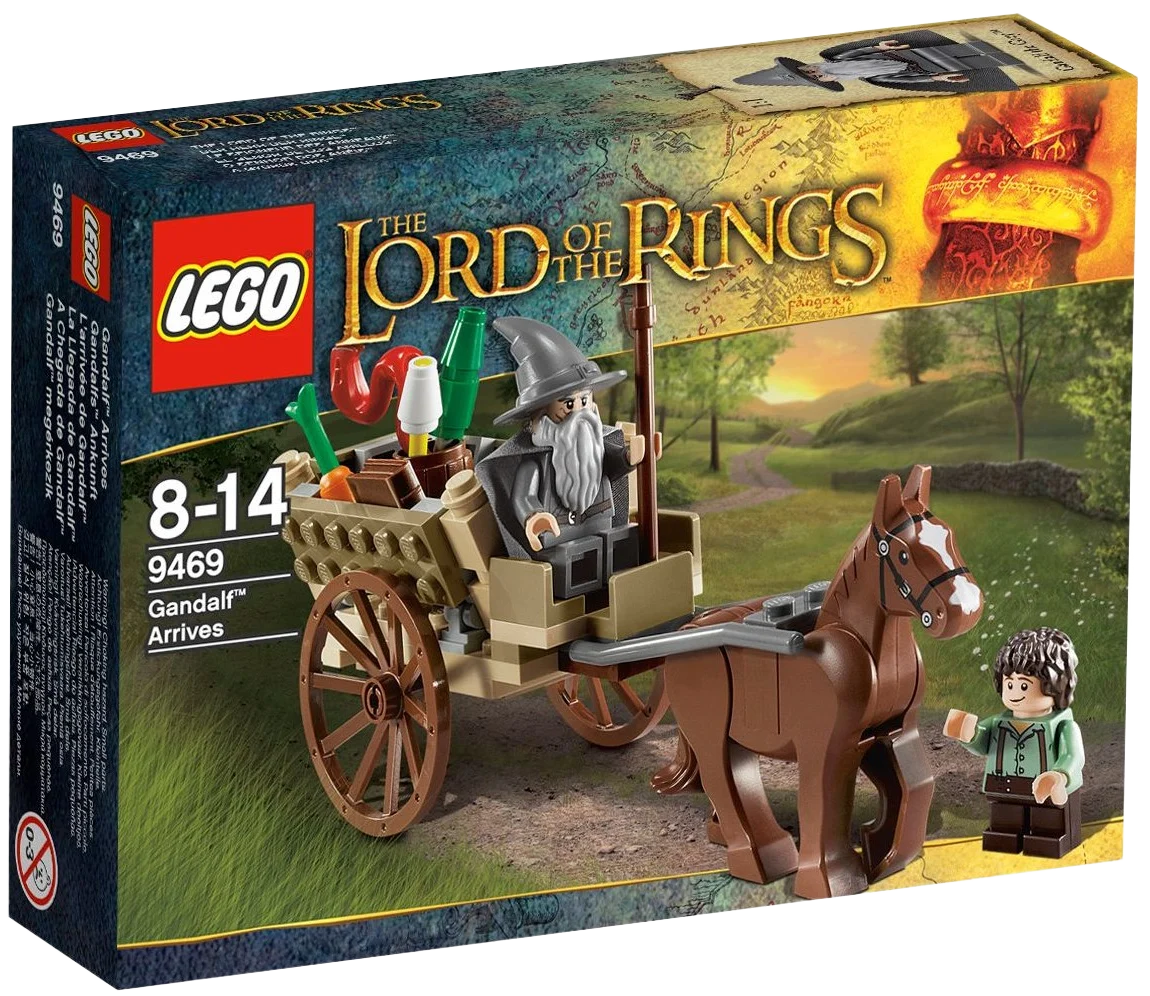 Caja del set «Llega Gandalf»