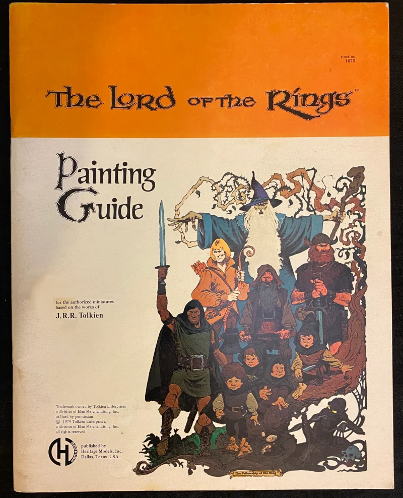 La guía de pintura de El Señor de los Anillos