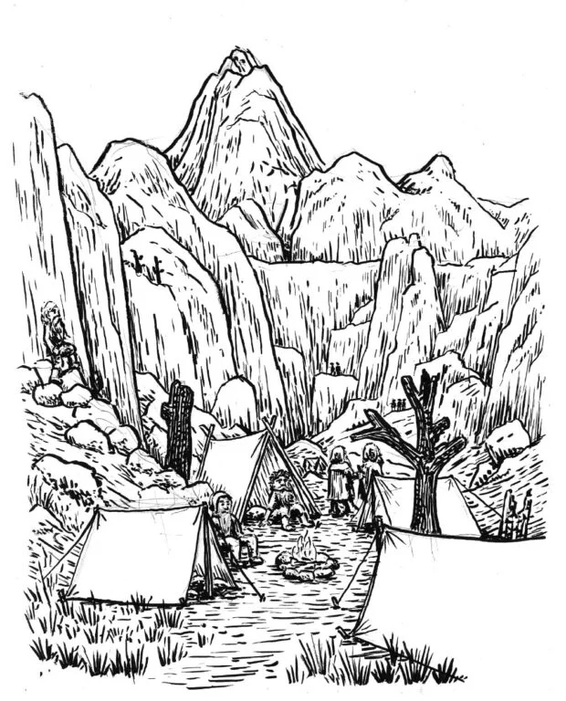 Matěj Čadil - Camp under the Lonely Mountain