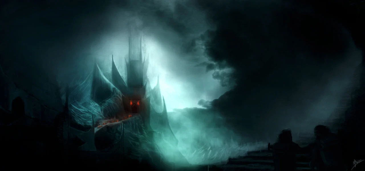 Minas Morgul, por Matthew Burton