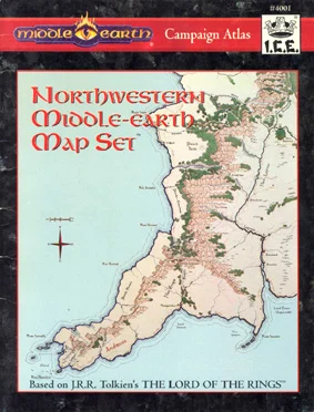 Conjunto de mapas del noroeste de la Tierra Media