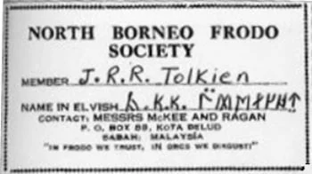 Sociedad Frodo del Norte del Borneo