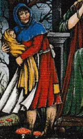 Belladonna y Bilbo en el Tarot de El Señor de los Anillos