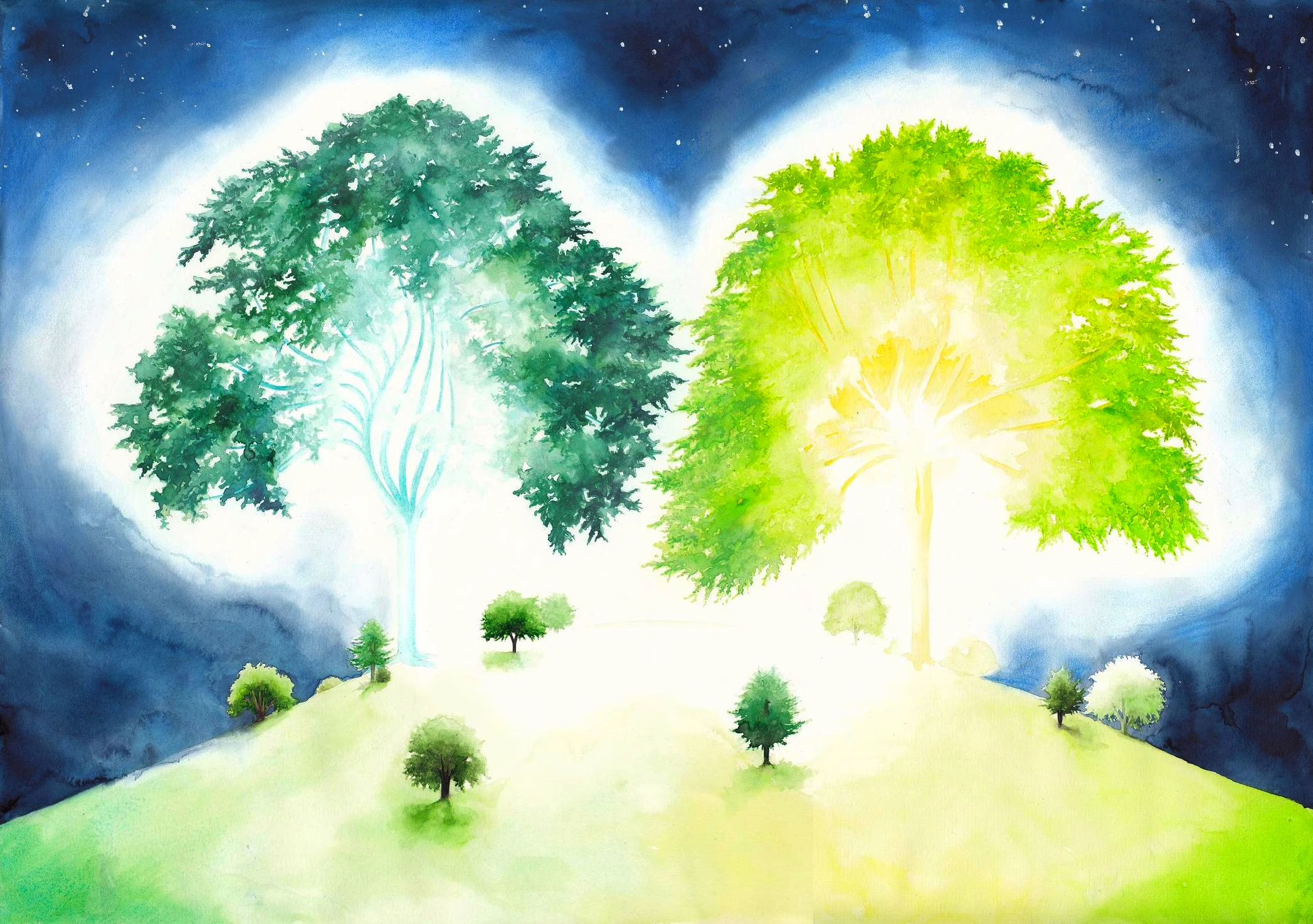 Los Dos Árboles de Valinor, de Šárka Škorpíková