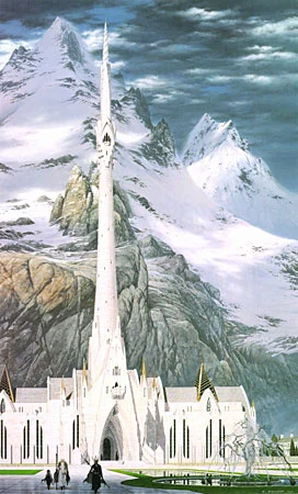 En el Patio del Manantial, de Ted Nasmith