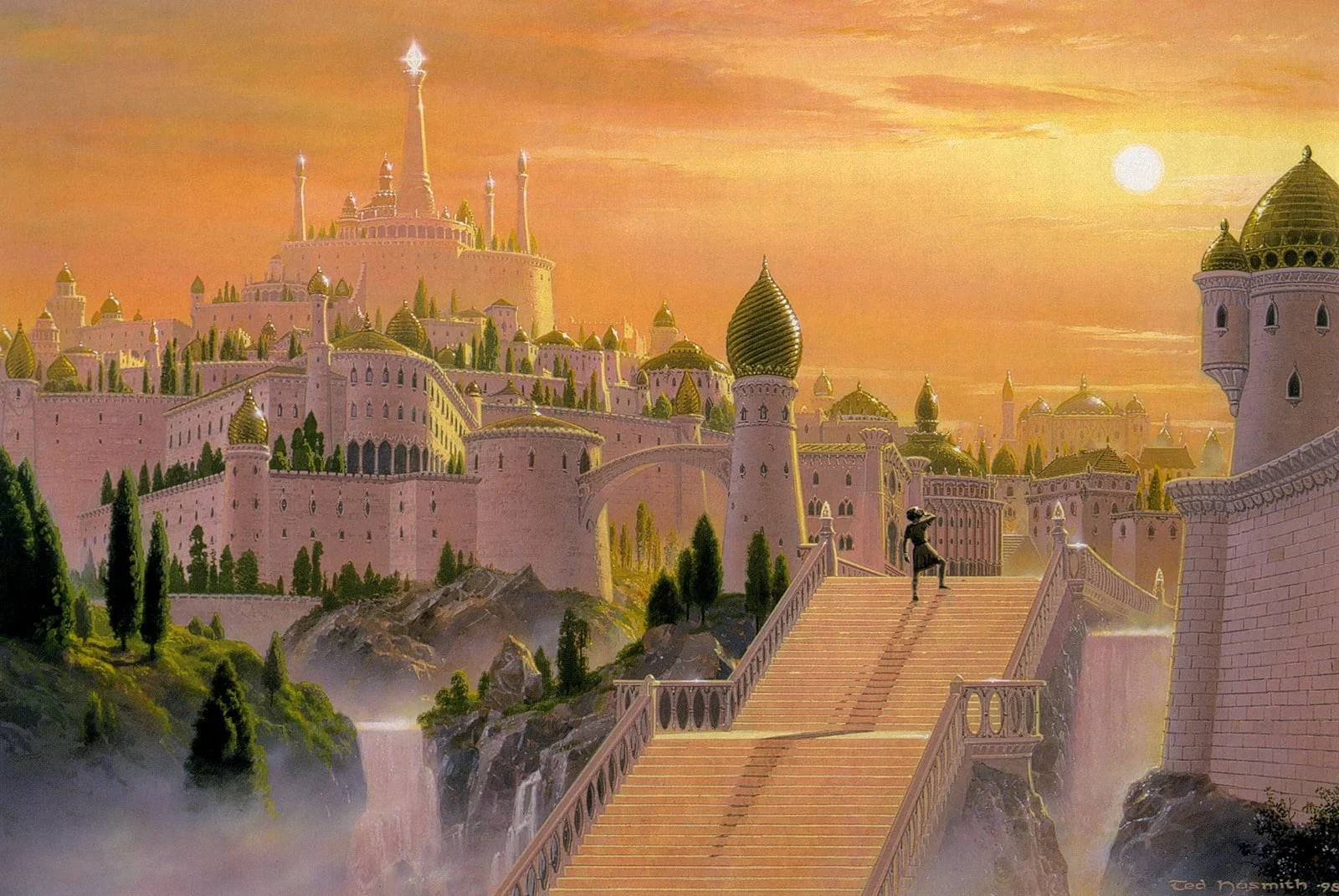 «Eärendil busca en Tirion», de Ted Nasmith