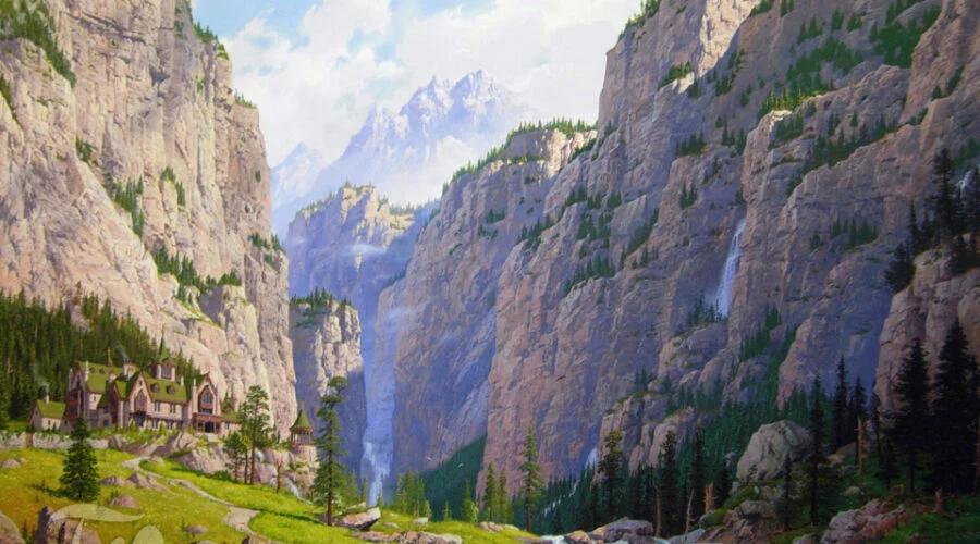 05-10-3019 Gandalf y los hobbits abandonan Rivendel y se dirigen de regreso a la Comarca