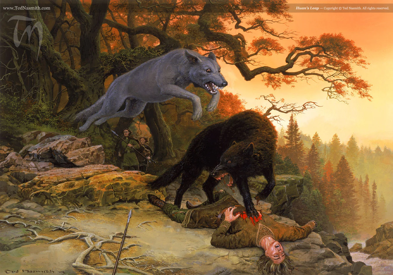 «El salto de Huan», de Ted Nasmith