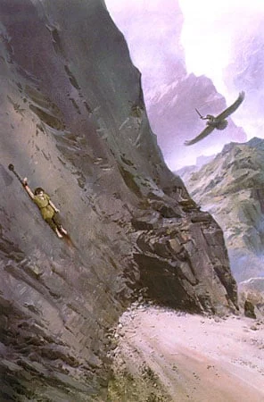 El rescate de Maedhros de Thangorodrim, por Ted Nasmith