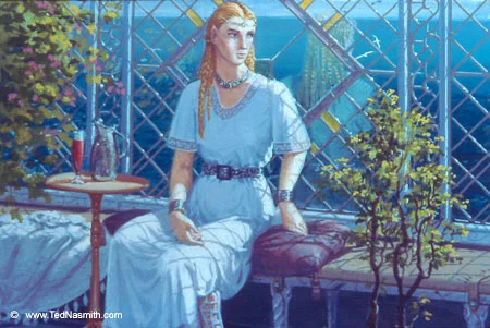 «La princesa de Dol Amroth», de Ted Nasmith