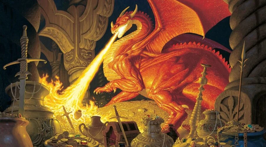 20-10-2941 Smaug despierta enfurecido al notar la ausencia del copón, y de madrugada arrasa la Montaña Solitaria y el campamento de la Compañía mientras Bilbo y los enanos se refugian en el túnel.