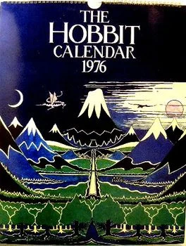 El calendario de El Hobbit de 1976 Idioma: inglés País: Canadá Editorial: Methuen ISBN 0-458-91820-2