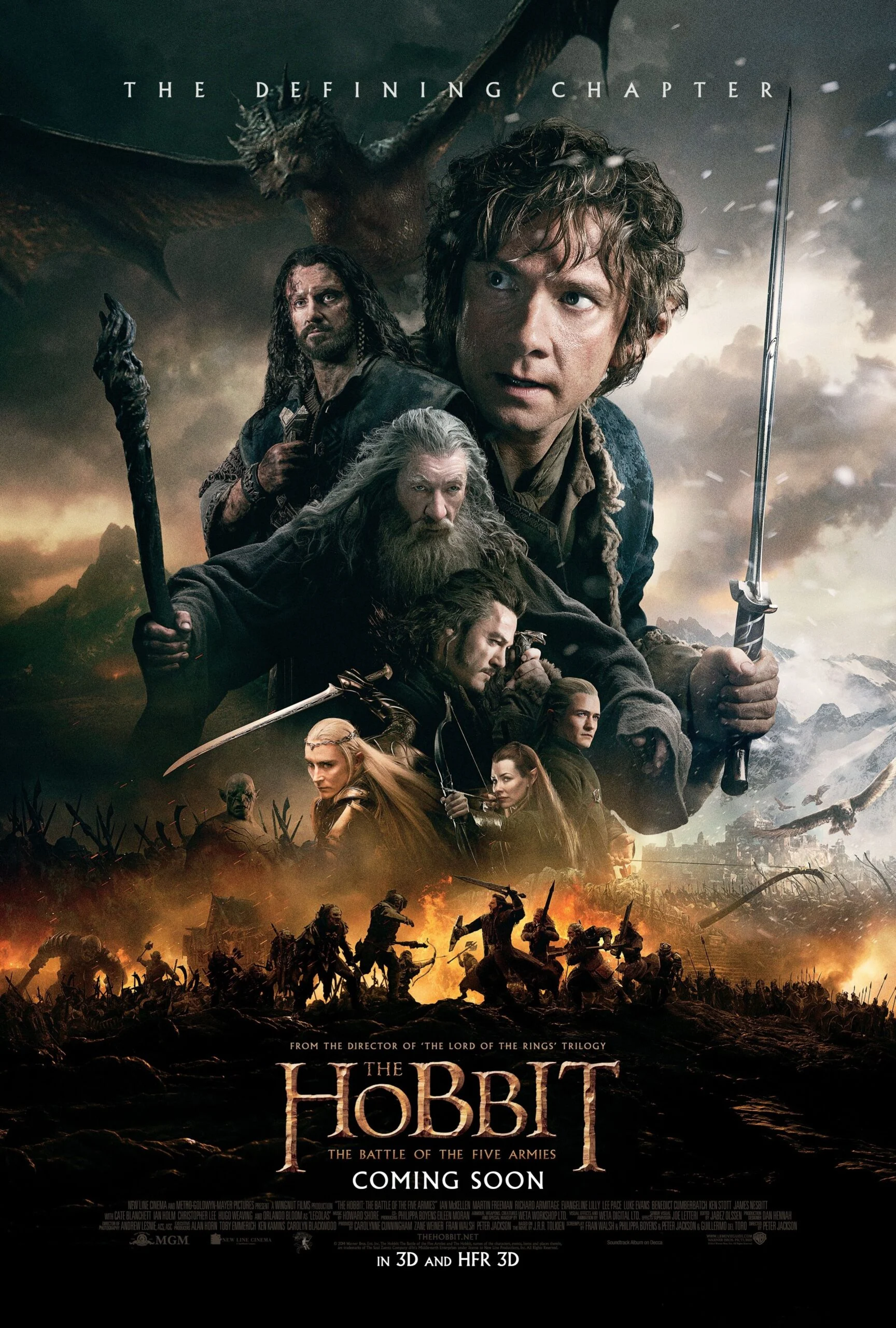 El hobbit: La Batalla de los Cinco Ejércitos