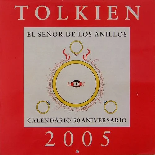El Señor de los Anillos: Calendario del 50.º Aniversario Idioma: español Editorial: Minotauro ISBN 788-445-0751-2