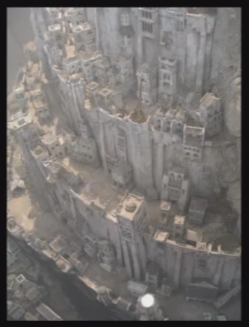 Maqueta de Minas Tirith