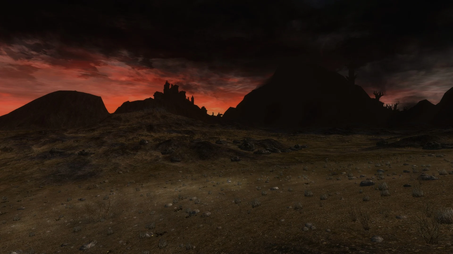 Dagorlad, con Mordor a lo lejos, en El Señor de los Anillos Online