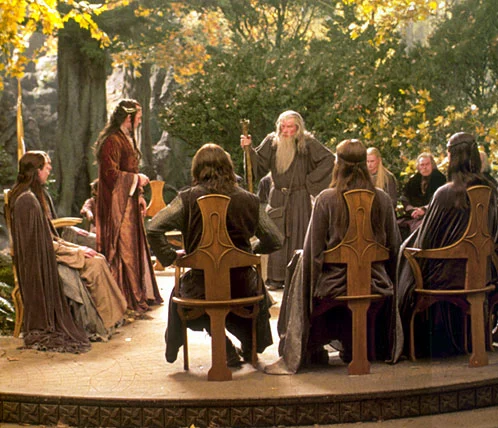 El Concilio de Elrond (escena)