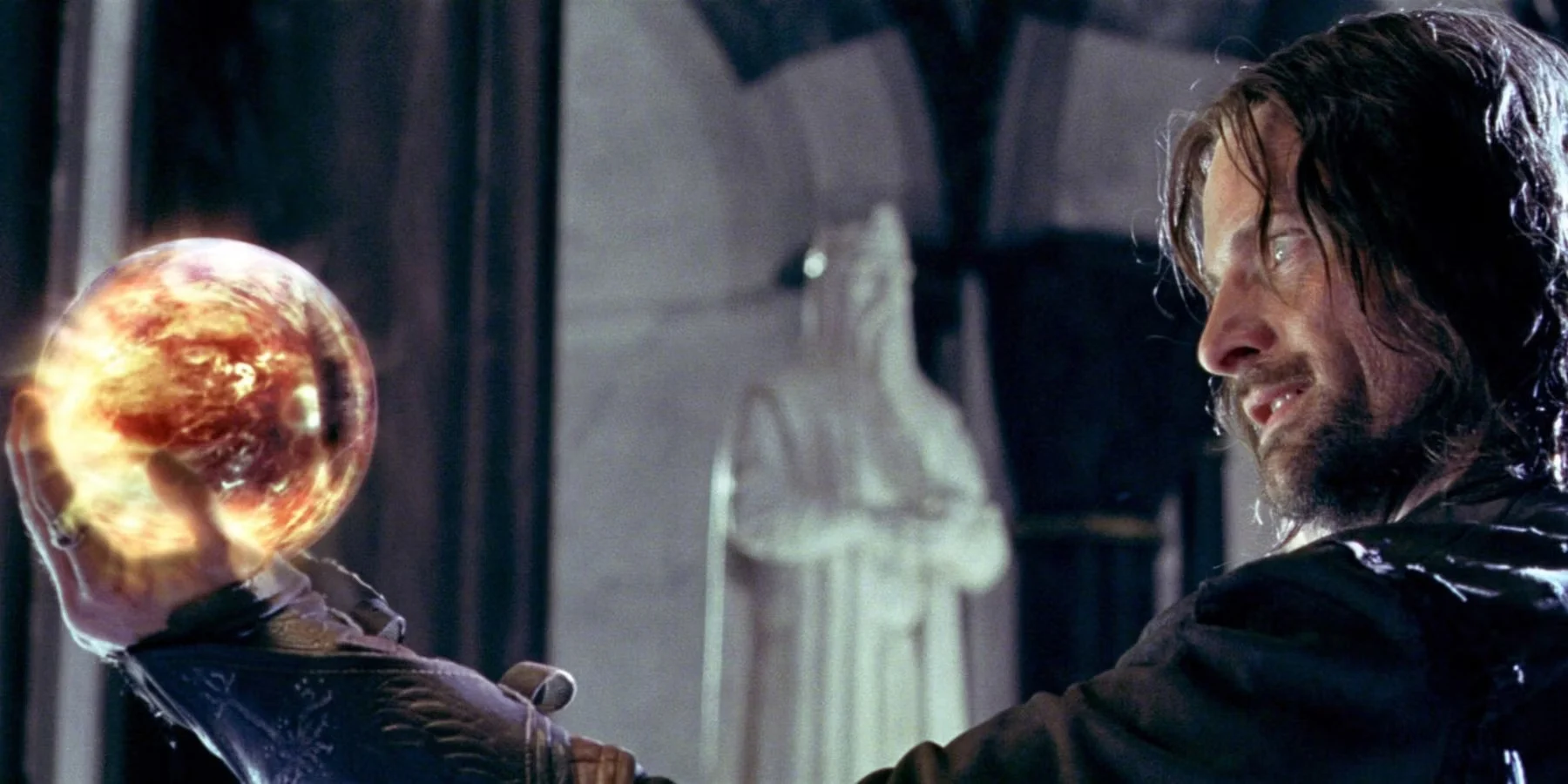 Aragorn es el amo del Palantír