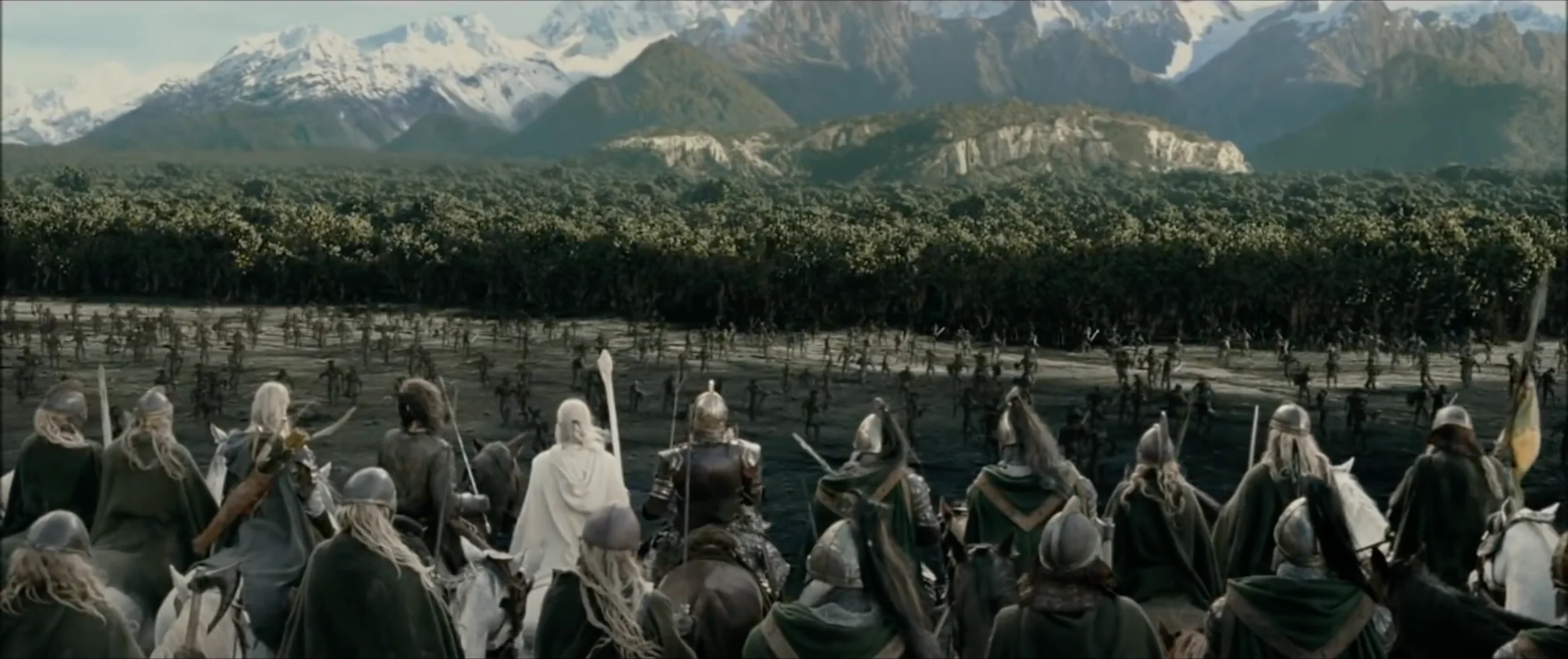 Fangorn llega al Abismo de Helm