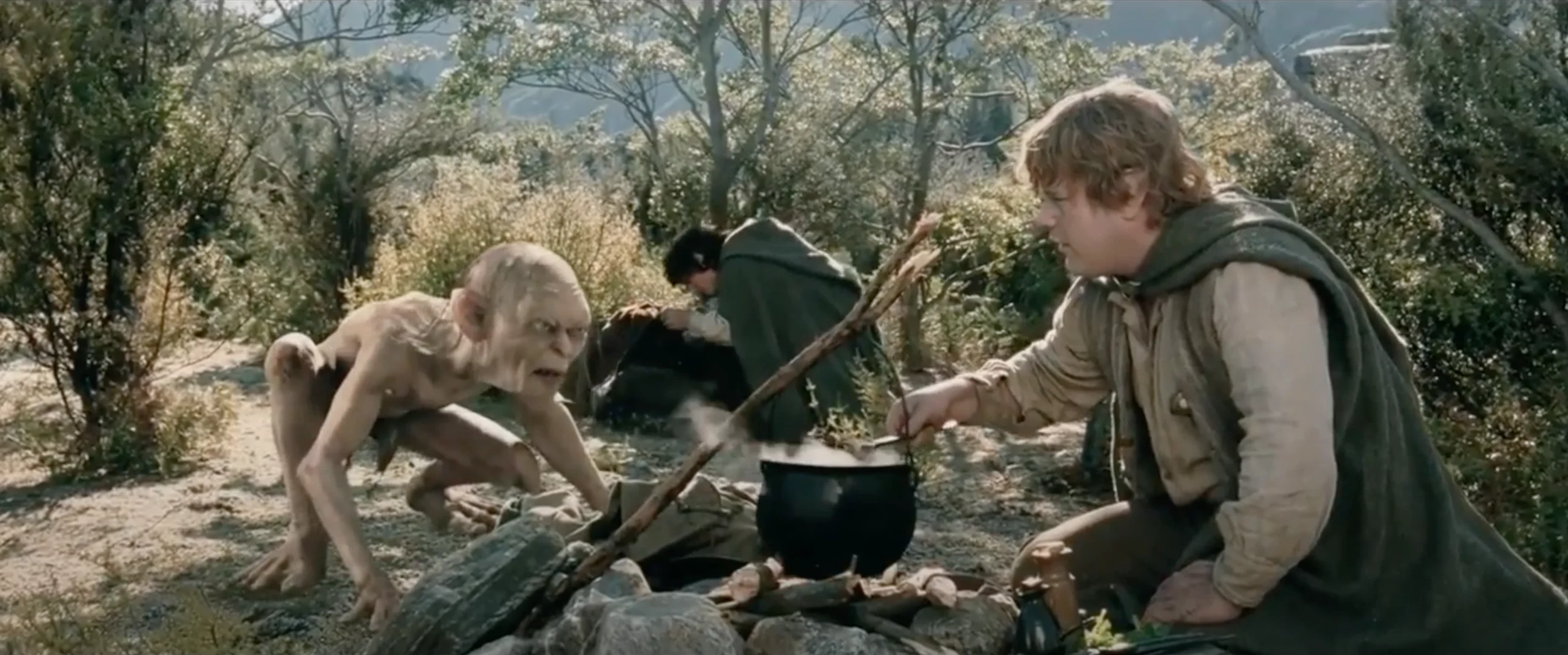 «De hierbas y conejo guisado» (escena)